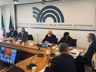 Gli assessori della Commissione Agricoltura incontrano i Ministri Cingolani e Patuanelli - 10.03.2022